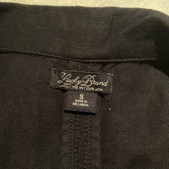 *Lucky Brand* Black Vest - Picture 9 of 9